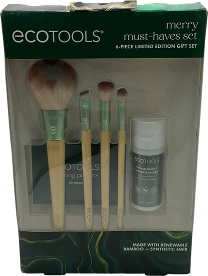 eco tool 6 Piece Start The Day Beautifully Makeup Brush Set One size