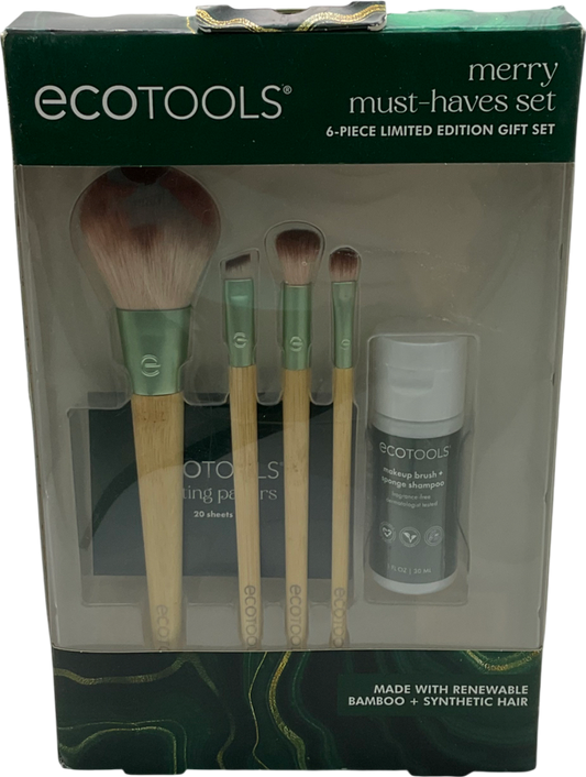 eco tool 6 Piece Start The Day Beautifully Makeup Brush Set One size