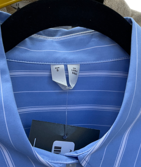 Arket Blue Poplin Shirt UK S