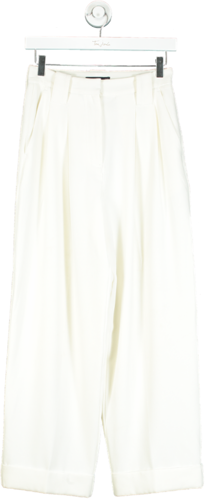 M&S Collection Ivory Trousers UK 6 Short