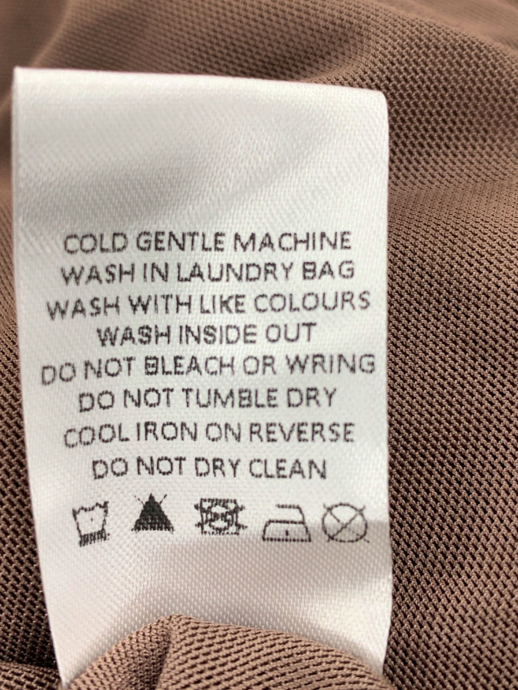 Outcast Brown Emerson Mini Skirt UK S