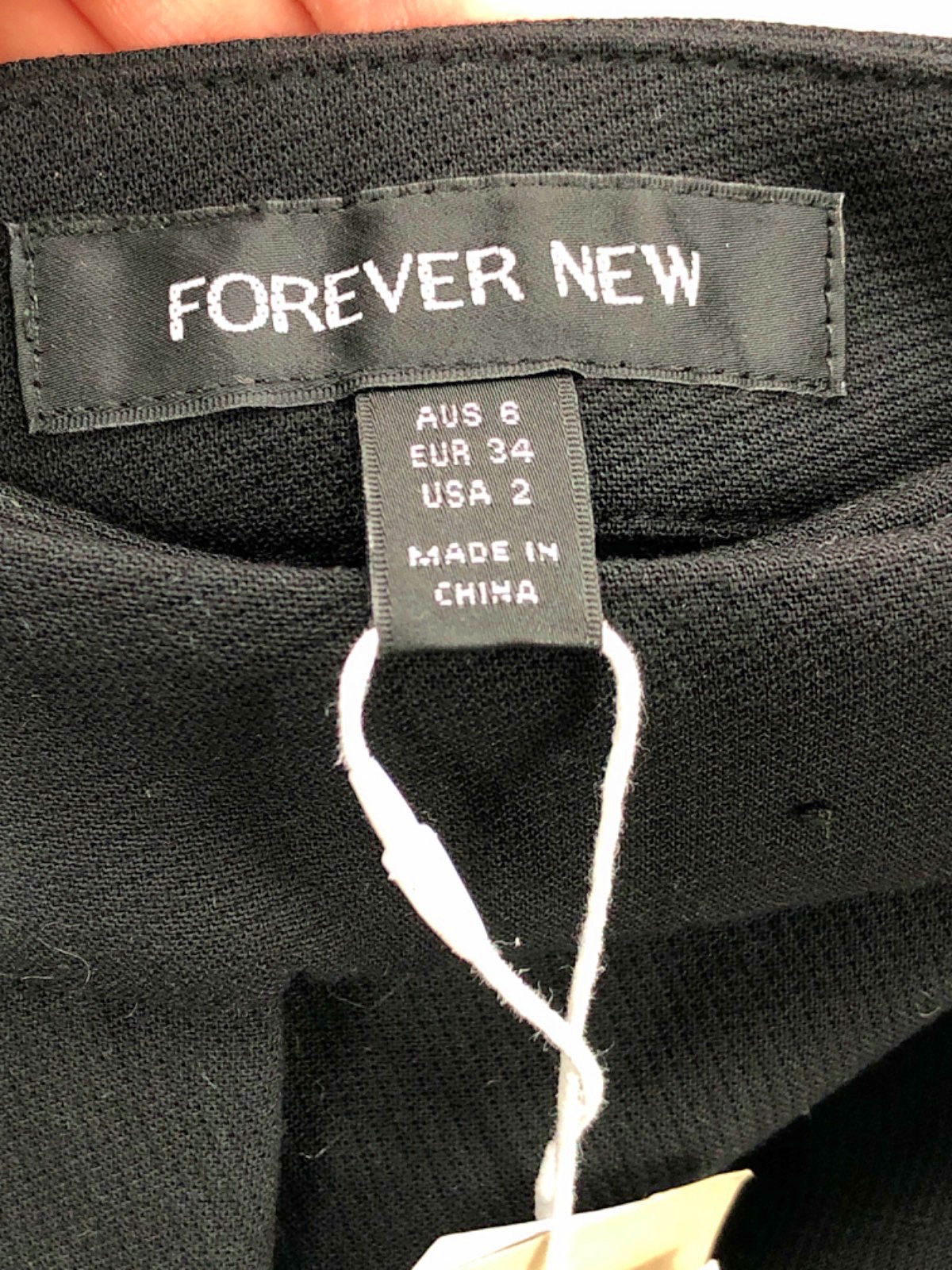 Forever New Black Skirt UK 6