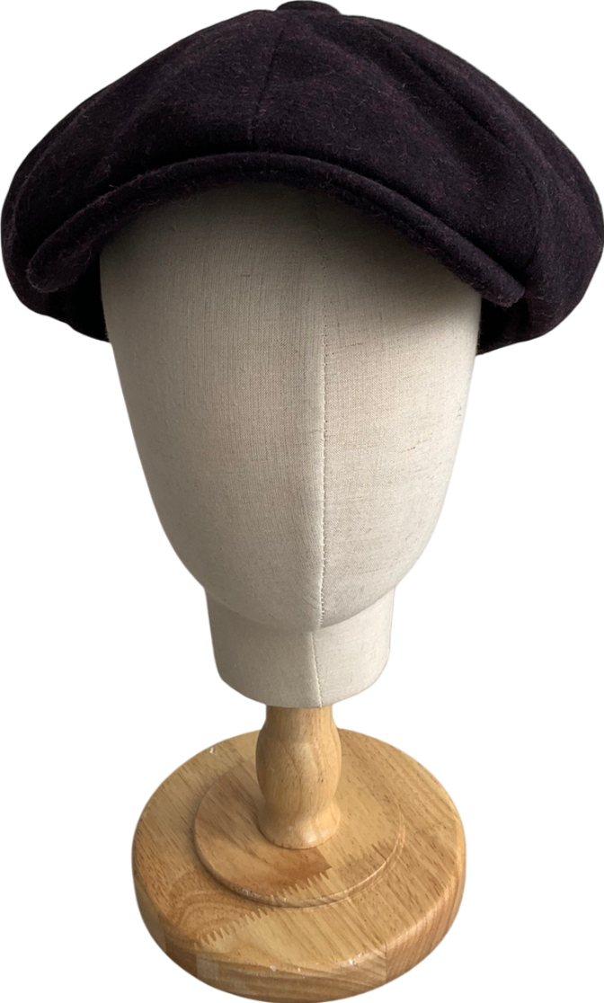 M&S Brown X Ian Wright Wool Blend Flat Cap UK S/M