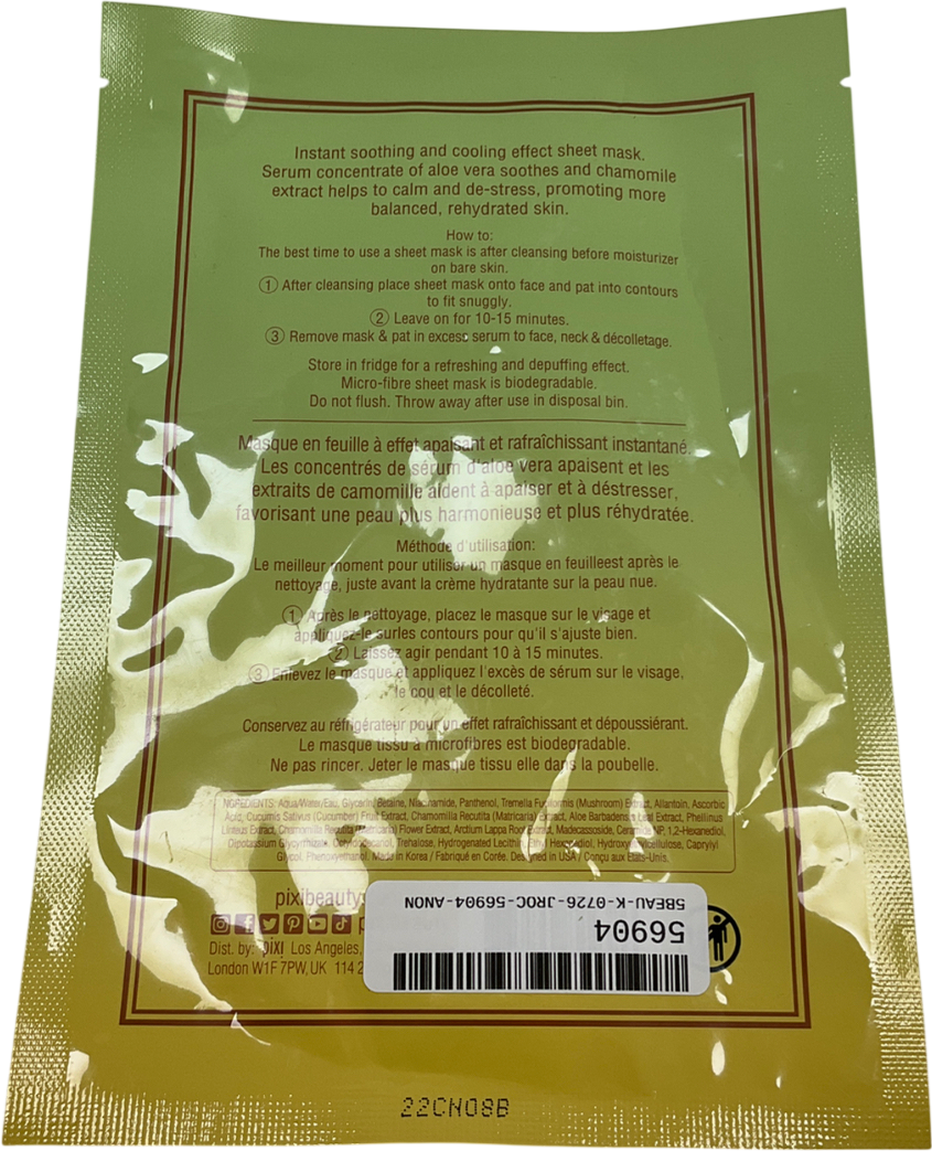 Pixi Aftersun Sheet Mask X1