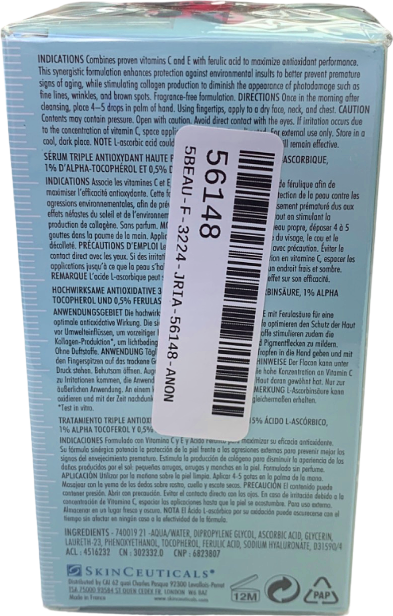 SkinCeuticals C E Ferulic High Potency Triple Antioxidant Treatment 30 ml
