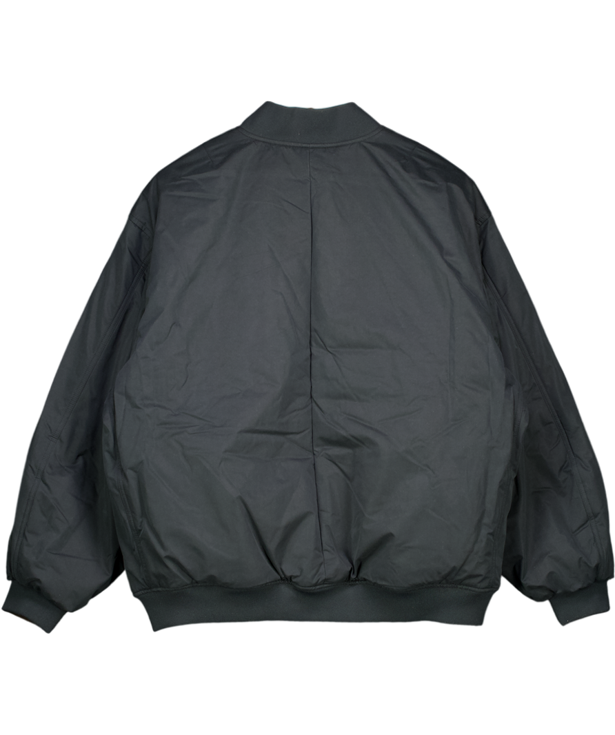 T/ALA Black / Brown Reversible Bomber Oversized Woven Jacket UK S