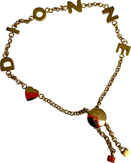 Abbott Lyon Metallic Made Mine Name Bracelet