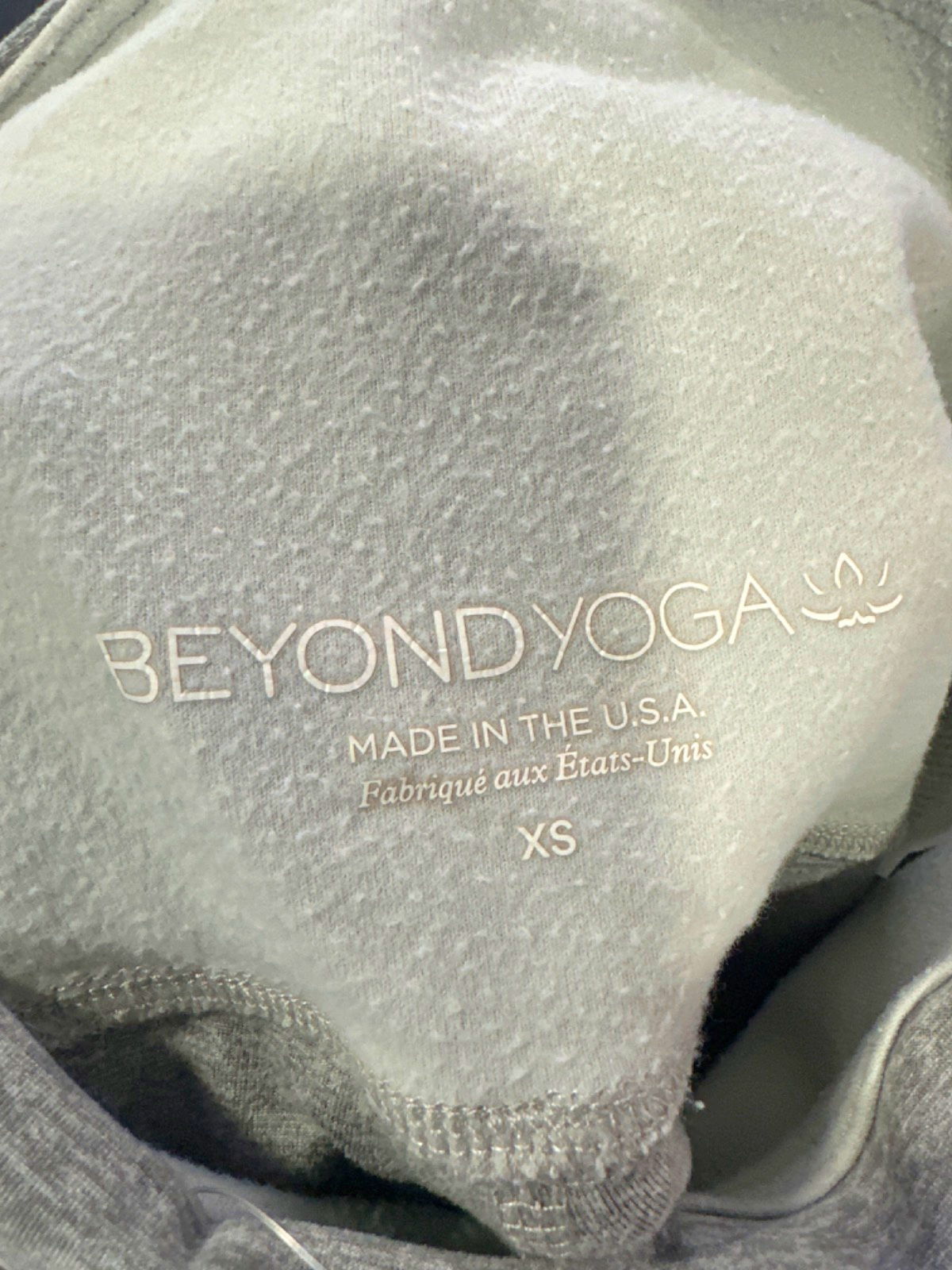 Beyond Yoga Grey High Waisted Leggings XS