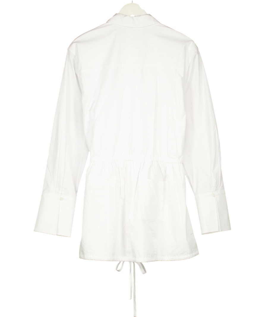 Lovers and Friends White Maci Shirt Mini Dress UK XS