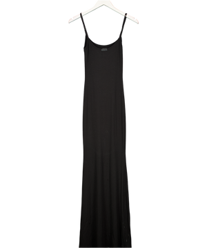 SKIMS Soft Lounge Long Slip Maxi Dress - Onyx Black UK XS