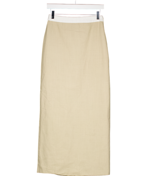 4th reckless Beige Eliana Skirt UK 8