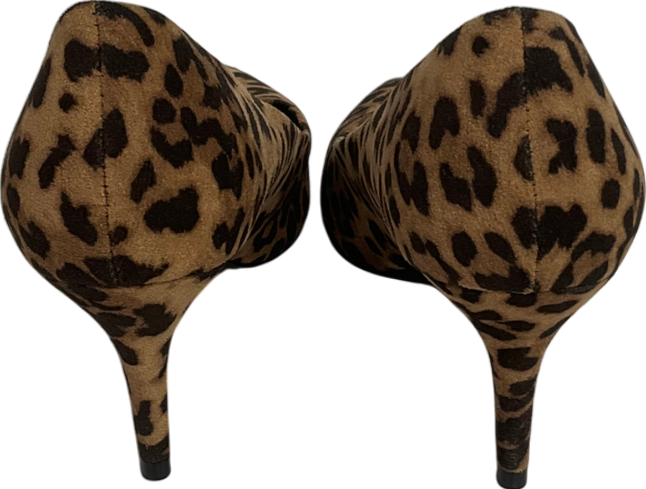 New Look Leopard Print Heels UK 7 EU 40 👠