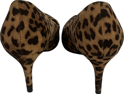 New Look Leopard Print Heels UK 7 EU 40 👠