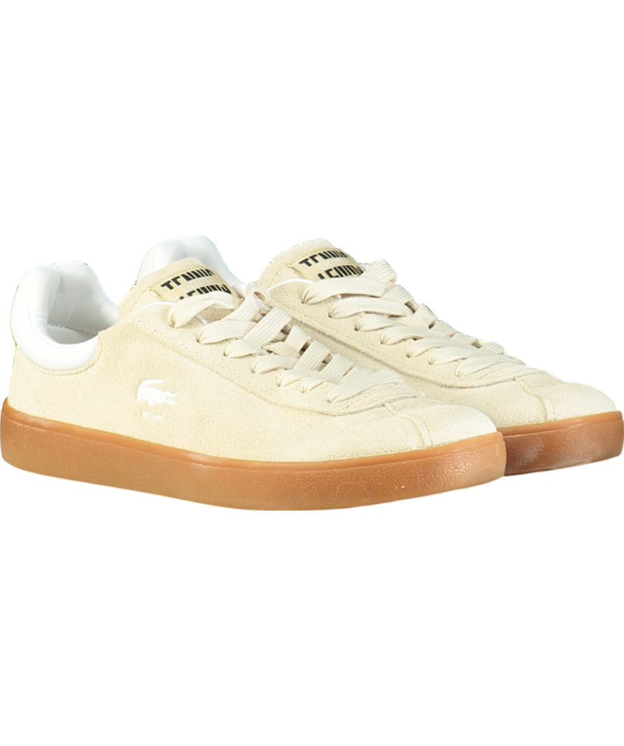 Lacoste Beige Baseshot Suede Sneakers UK 5 EU 38 👠