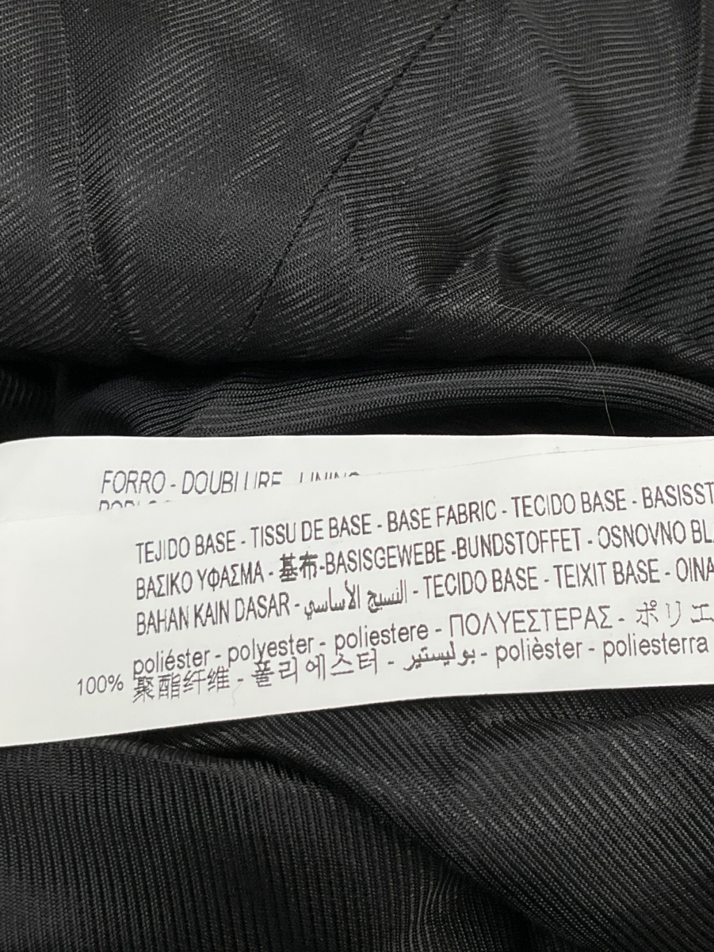 ZARA Black Double Breasted Blazer With Faux Leather Collar UK XS