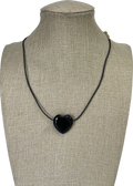 pilgrim Stay Black Agate Necklace Gold-plated