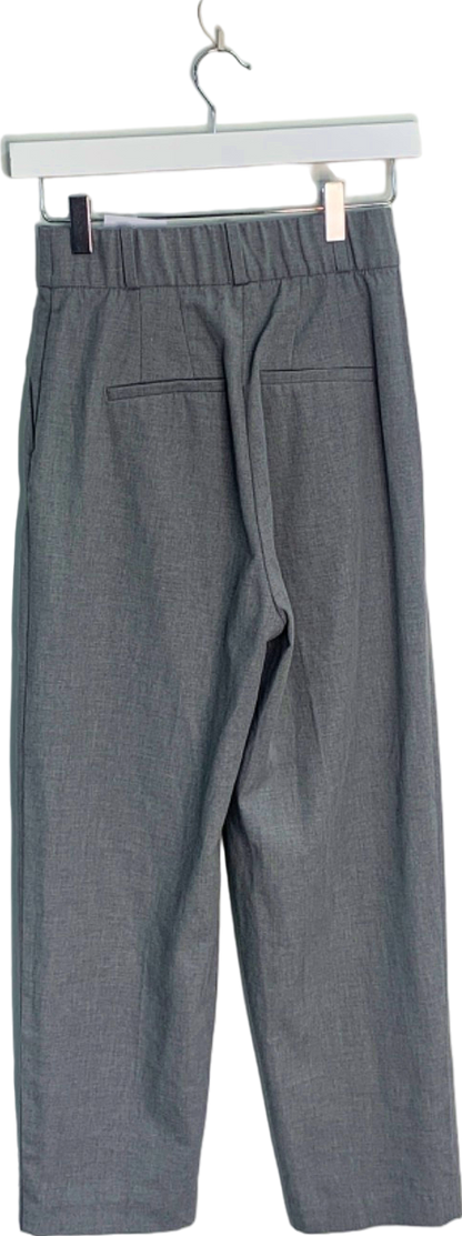 H&M Grey Pleated Trousers UK Size 6