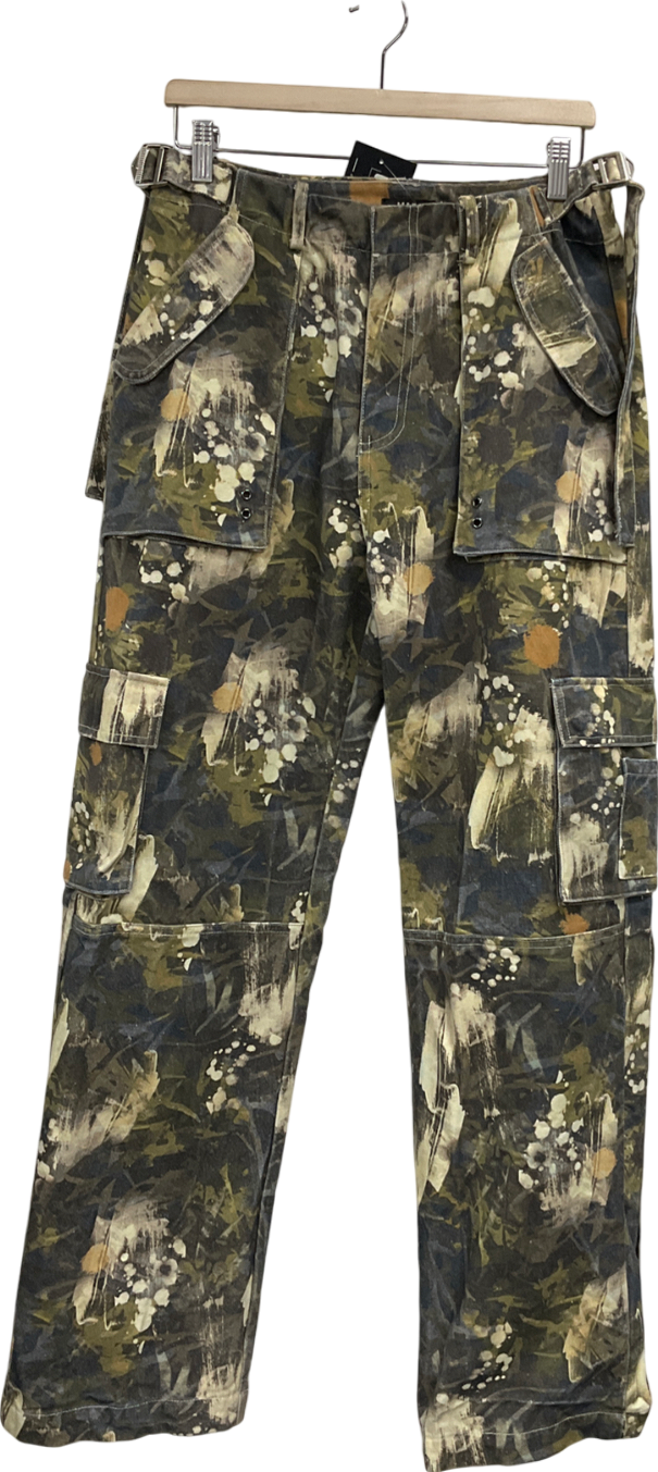 Mars the Label Green The Mars Camo Cargos UK S