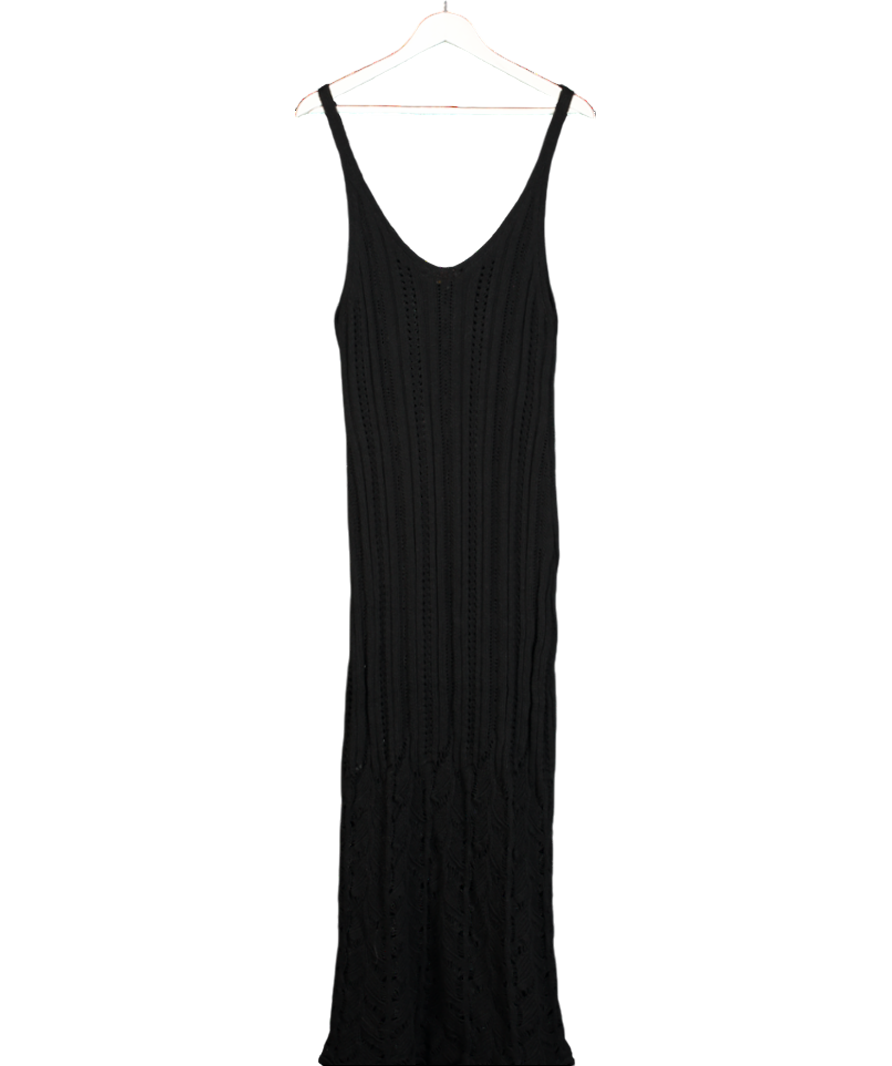 Hiccup Black Cover Up Dress UK S