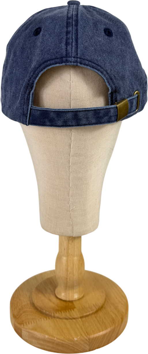 Beechfield Blue Ri State Of Mind Washed Denim Cap One Size
