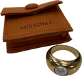Missoma 18k Gold Vermeil Mother Of Pearl Ring
