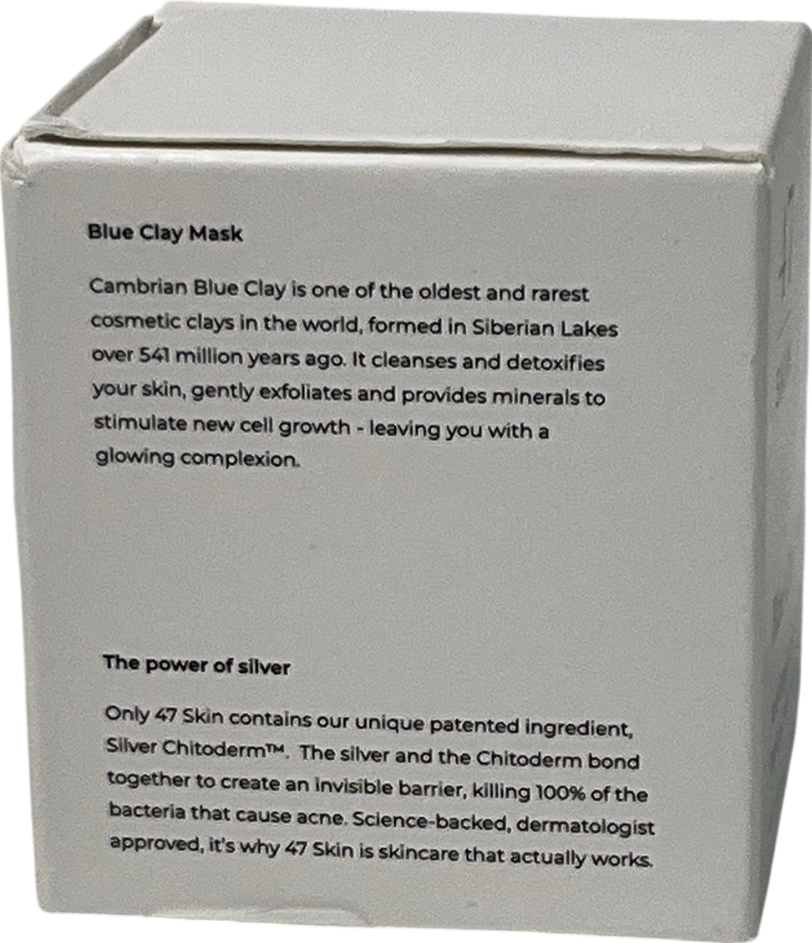 47skin Anti-blemish & Scar Repair Blue Clay Mask 60ml