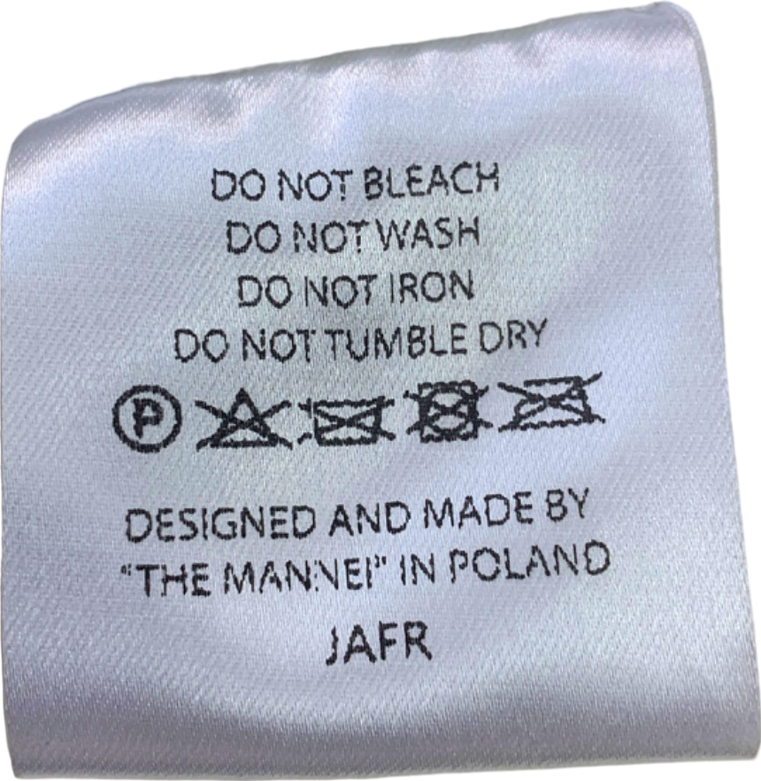 The Mannei White Blazer UK 12