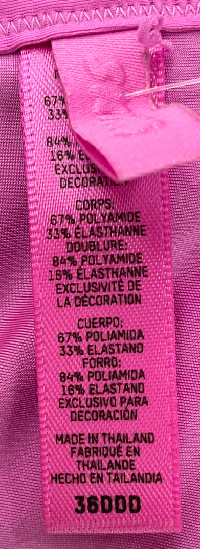 SKIMS Pink No Show Unlined Balconette Bra UK 36DD