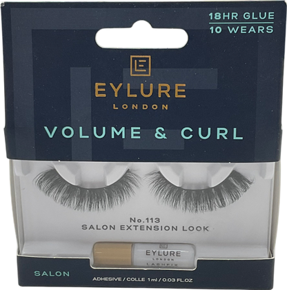 Eylure Volume & Curl Lashes - 113 Salon Extension Look