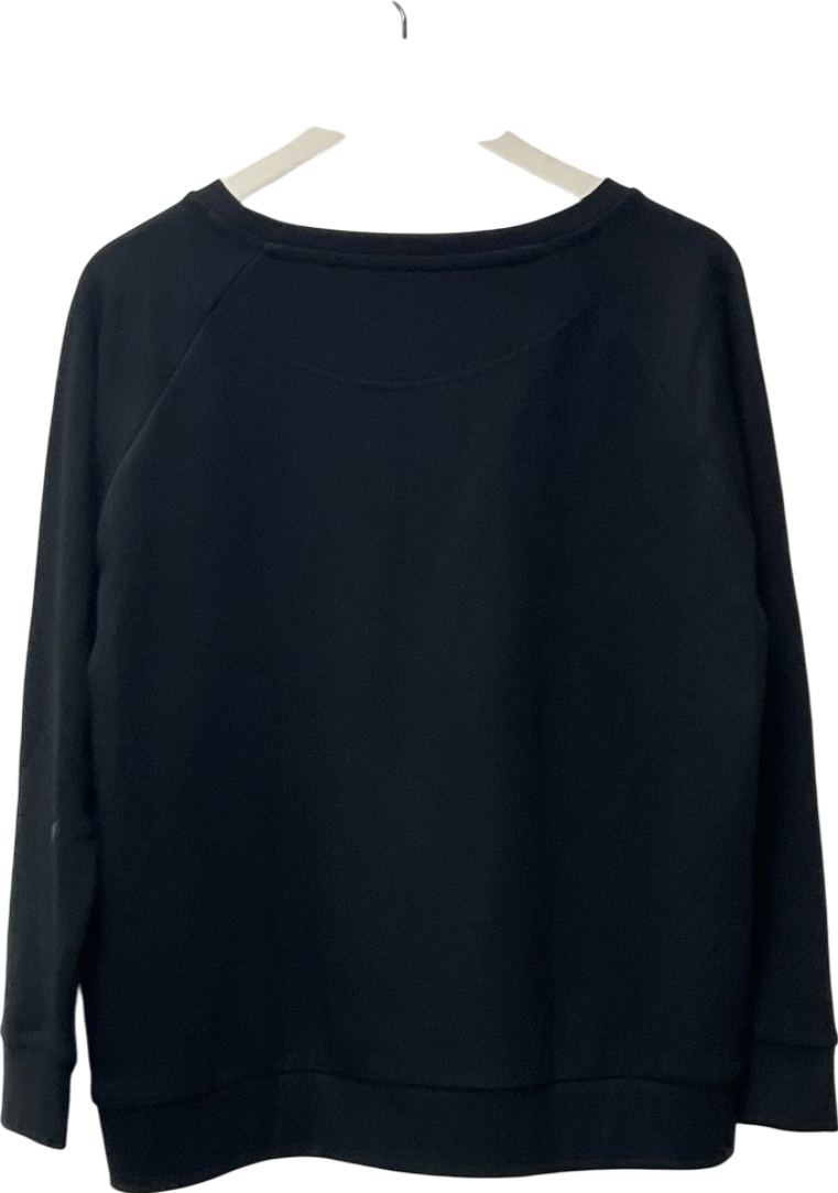 Eleven Loves Black White Wing Dove Sweatshirt UK L