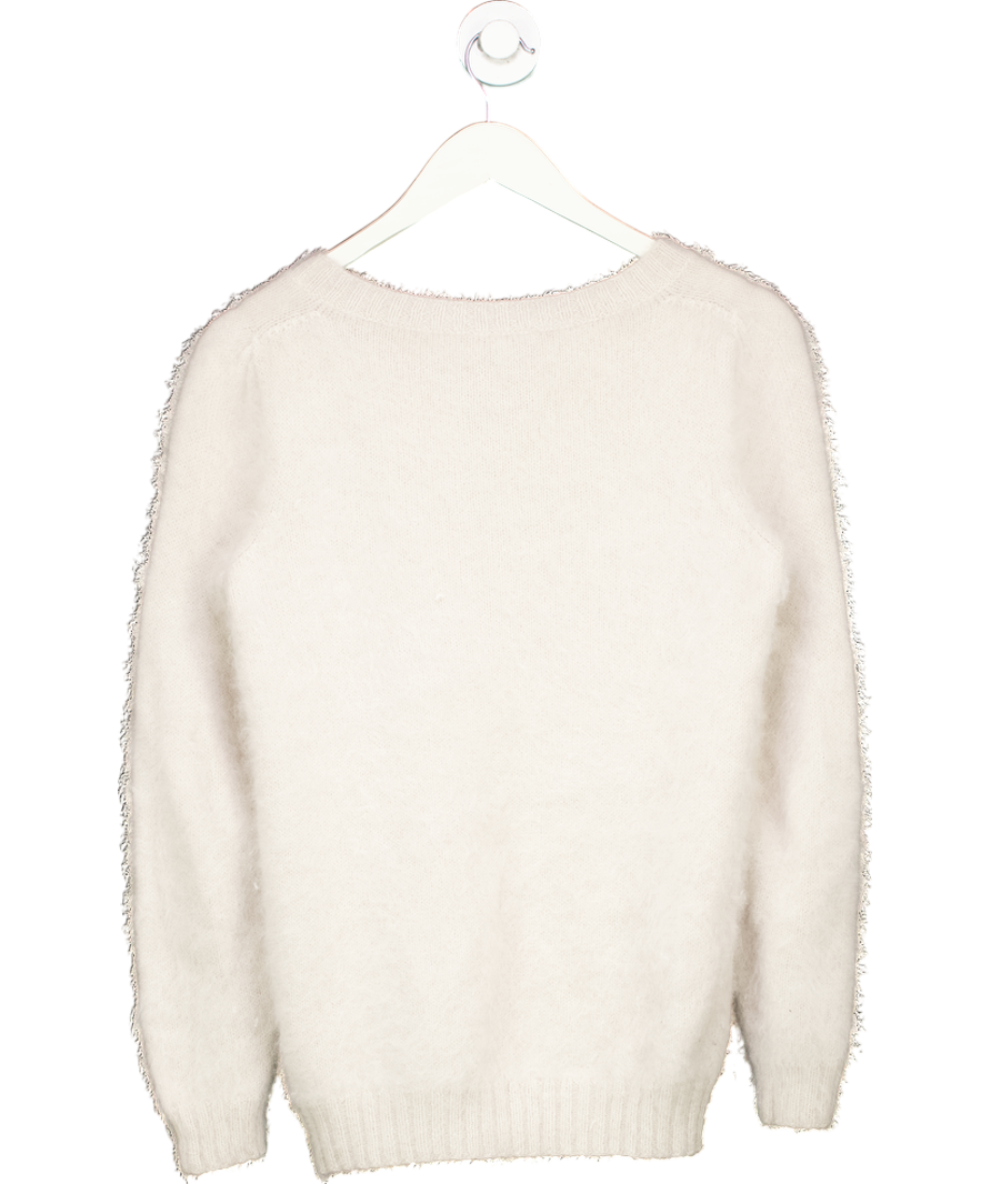 Patrizia Pepe Beige Wool Sweater UK 12