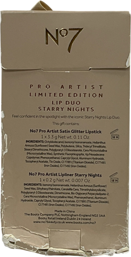 No7 Lip Duo Starry Nights 3.3g