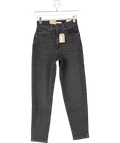 LEVI'S Vintage Black Wash High Waisted Mom Jeans L27 W24