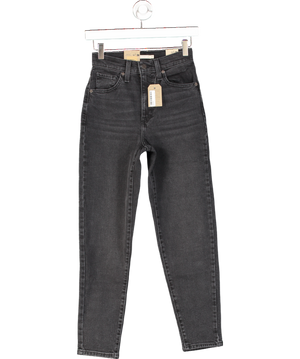 LEVI'S Vintage Black Wash High Waisted Mom Jeans L27 W24