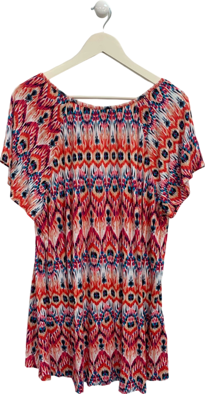 Avenue Multicolour Printed Top UK 22