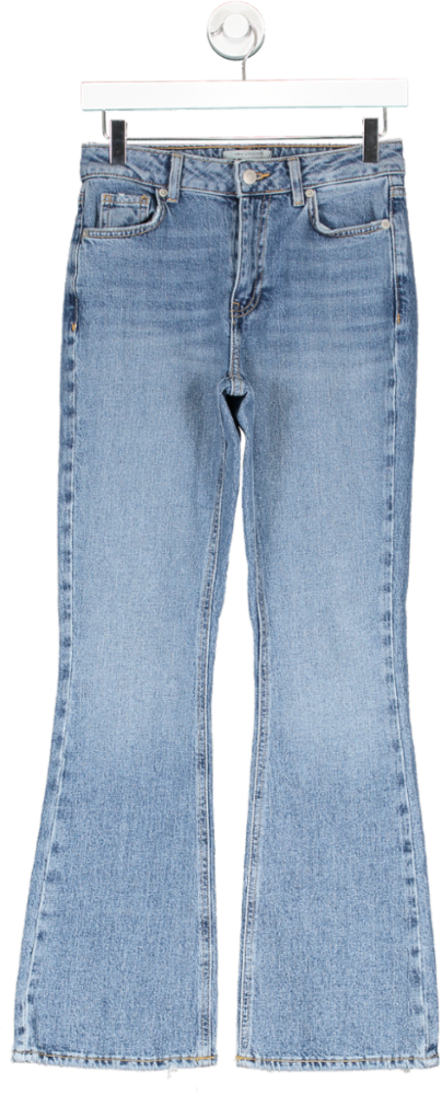 New Look Blue Petite High Waist Flared Brooke Jeans UK 8