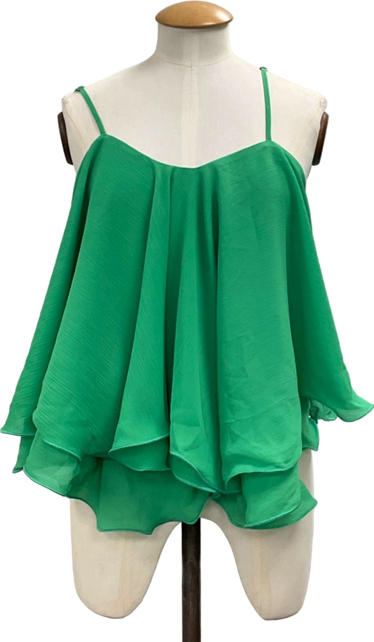 Coast Green Sleeveless Layered Top UK 8