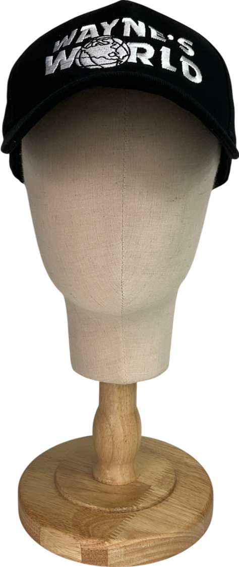 Beechfield Black Wayne's World Embroidered Baseball Cap Hat One Size