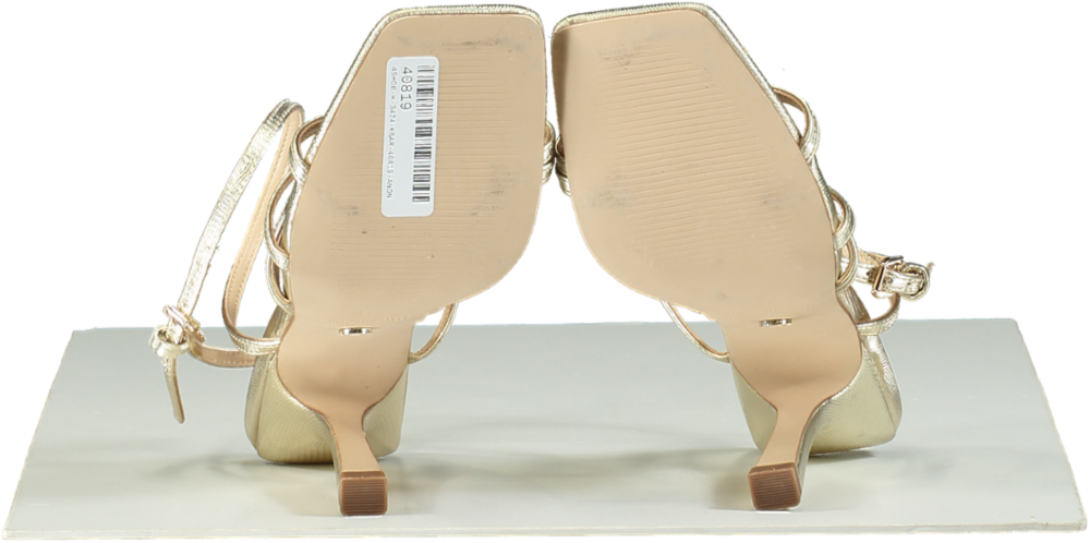 Kurt Geiger Alexa Gold Strappy Heels UK UK 3 EU 36 👠