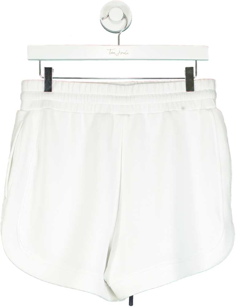 Varley White Ollie High Rise 3.5 Shorts UK M