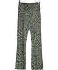 INAMORATA Green Zebra Print Beach Trousers UK XXS-XS