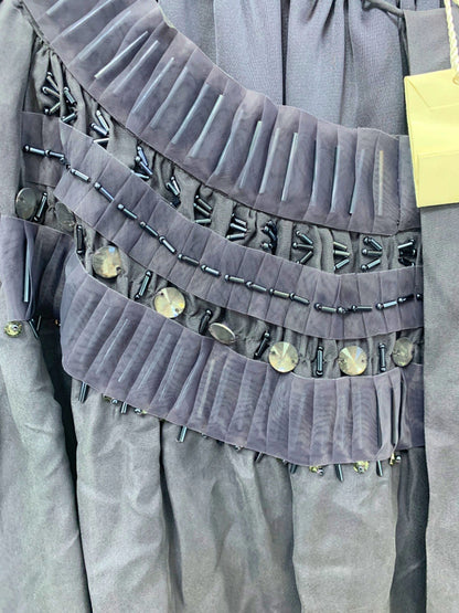 Boden Purple Beaded Detail Dress UK 14