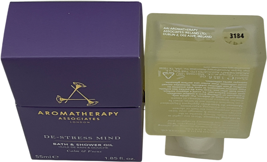 Aromatherapy Associates De-stress Mind Bath & Shower Oil 55ml