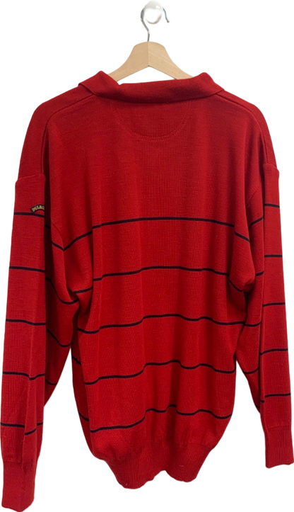 Paul & Shark Red Striped Yachting Jumper UK XL