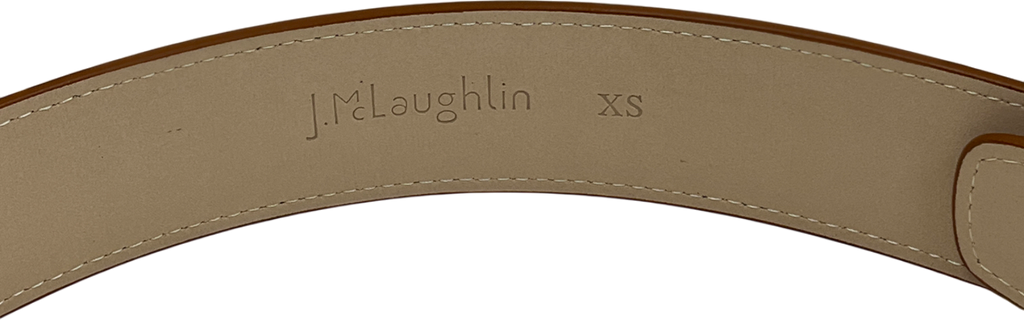 J.Mclaughlin Brown Dixie Belt UK XS