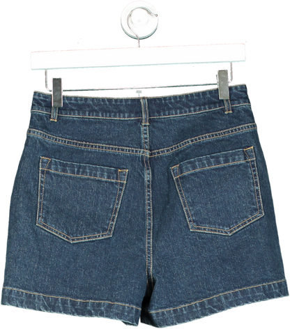 WYSE LONDON Blue Denim Shorts UK 8