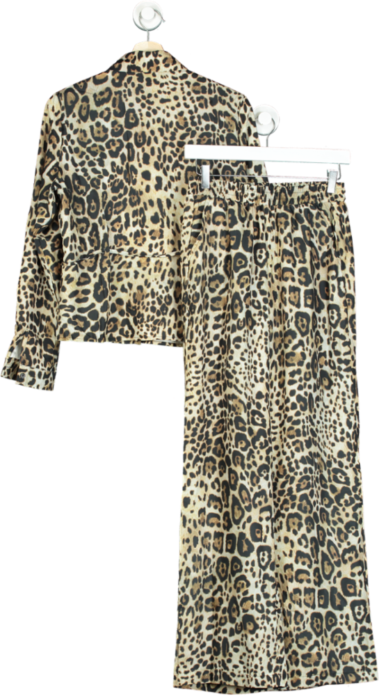 River Island Leopard Print Co-ord Set M