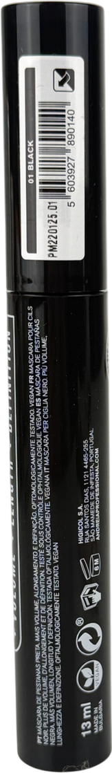 Andreia What? Mascara - 01 Black 13ml