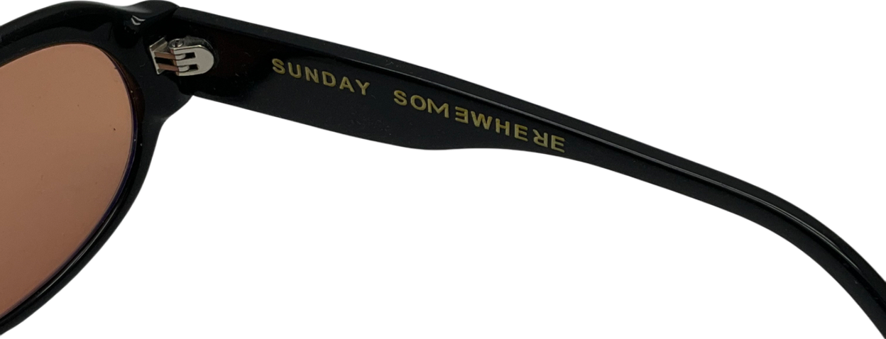 Sunday Somewhere Black Brooke Sunglasses