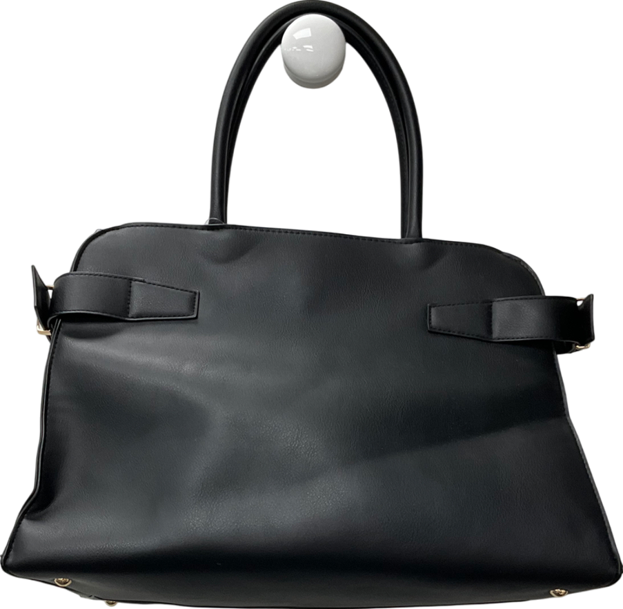 H&M Black Shopper Hand Bag One Size